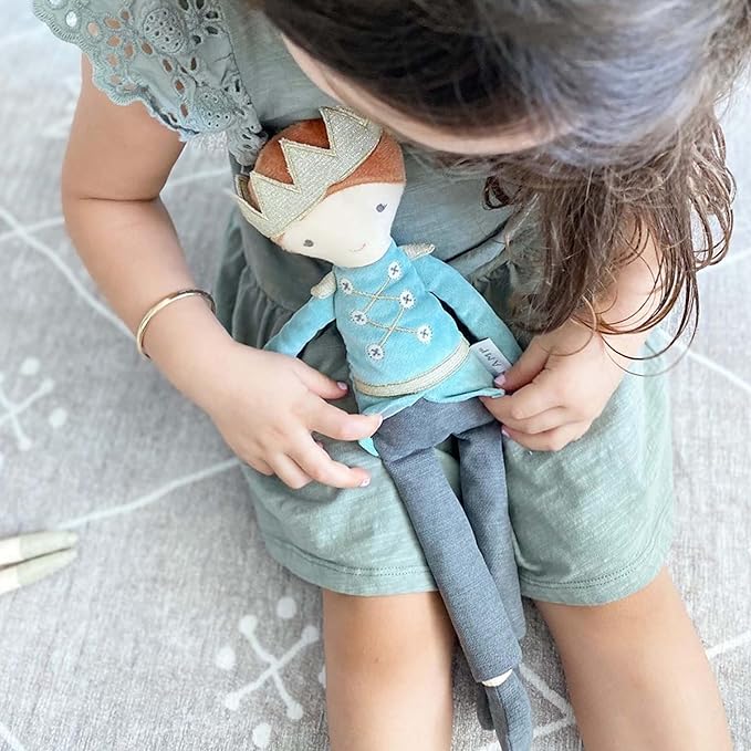 MON AMI Doll Prince Jean Luc – 15” Soft & Elegant Stuffed Plush Fashion Doll for Kids of All Ages, Use as Toy or Room Décor