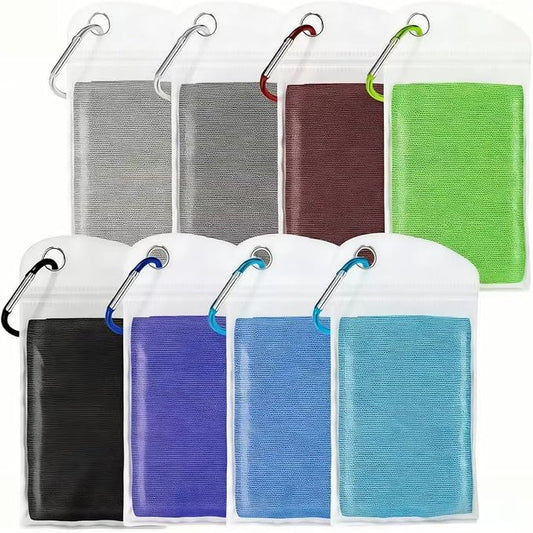 Amgico 8 Pack Cooling Towels 40"X12", Cooling Neck Wraps for Men and Women, Ice Towel, Soft Breathable Durable Towels for Yoga, Pilates, Tennis, Golf, Gym, Workout, Sports & More Activities