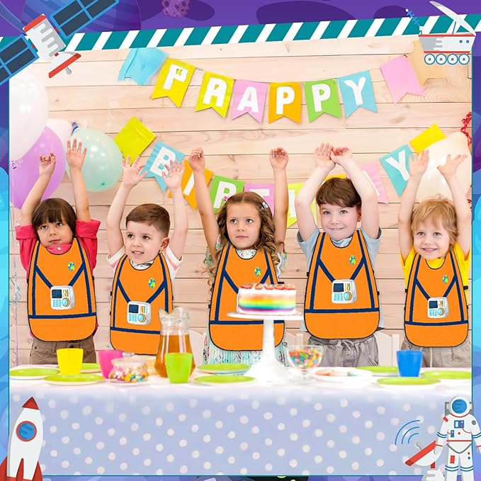 Panitay 12 Pcs Kids Dressing up Costumes Toddler Kids Dress up Vests for Boys Girls Party Pretend Play Costume Supplies