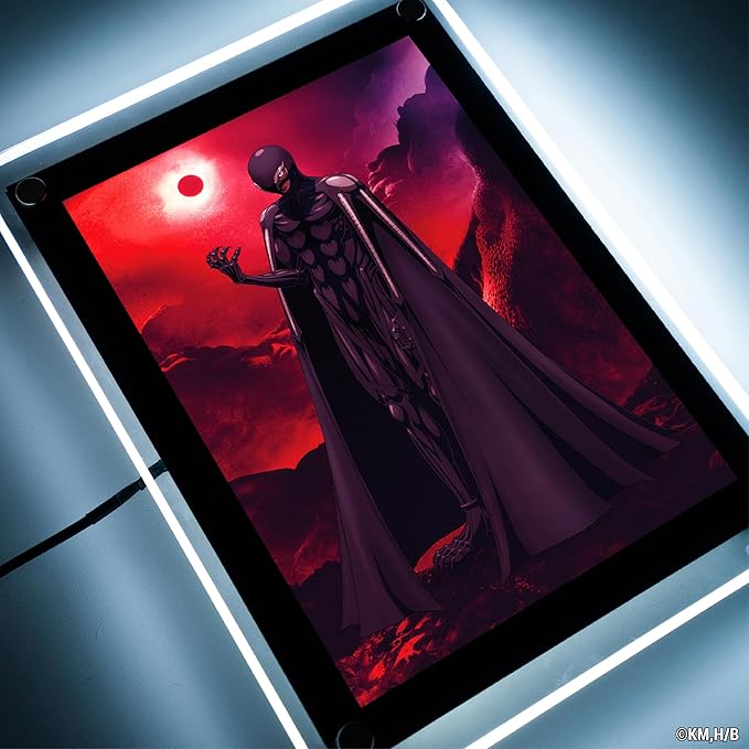 Berserk - Femto LED Poster - Otaku LED 10" Acrylic Poster, Gift for Anime Fans