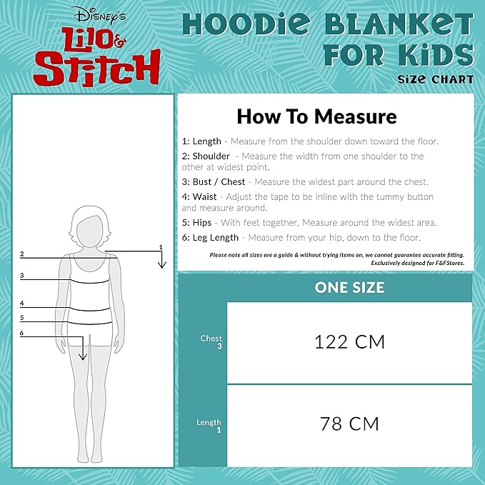 Disney Blanket Hoodie with Plushie and 3D Ears Wearable Comfy Oversized Sweatshirt Sherpa Fleece Blanket Gifts for Kids