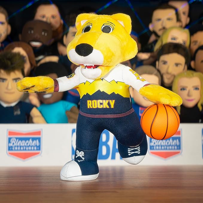 Bleacher Creatures NBA Unisex NBA 10-inch Mascot Plush Doll