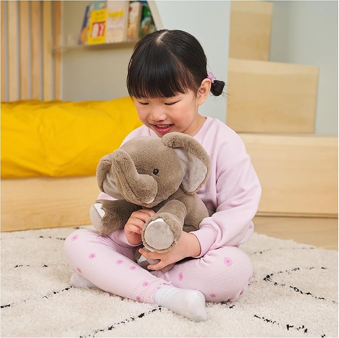 GUND Chai Elephant Plush, Premium Stuffed Animal for Ages 1 and Up, Gray, 10”
