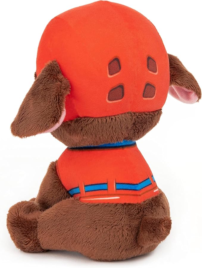 GUND Official PAW Patrol Soft Dog Themed Cuddly Plush Toy Zuma 6-Inch Soft Play Toy for Boys and Girls Aged 12 Months and Above