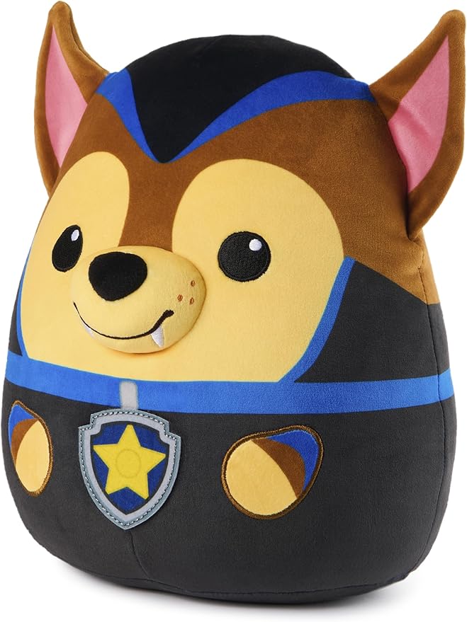 PAW Patrol Dracula Chase Squish Plush, Official Toy from The Hit Cartoon, Special Edition Squishy Stuffed Animal for Ages 1 and Up, 12”