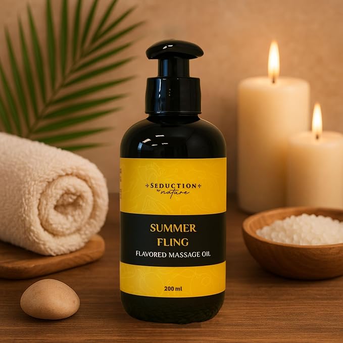 Vegan Massage Oil for Body – Plant-Based Body Oil for Moisturizing, Relaxation, Deep Tissue and Aromatherapy Massage