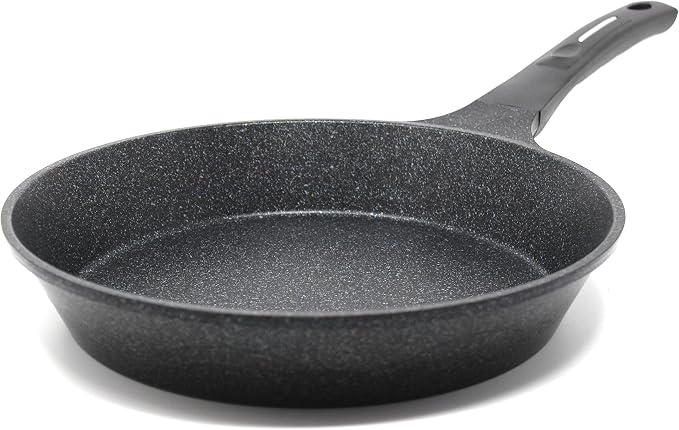 CONCORD Marble Coated Nonstick Cast Aluminum Fry Pan Skillet Avail 4 Sizes. (12")
