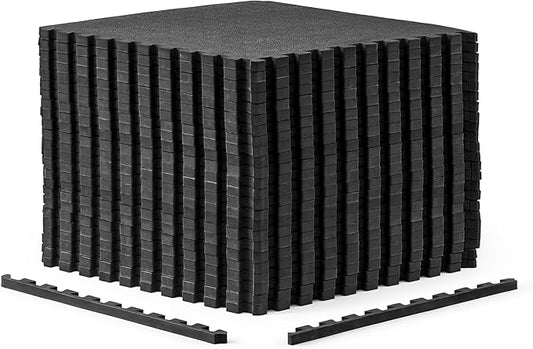 CAP Puzzle Exercise Mats | 1/2” Thick EVA Interlocking Foam Tiles for Home Gym Flooring | Multiple Options