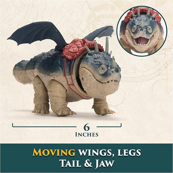 DreamWorks Dragons, How to Train Your Dragon, Gronckle & Fishlegs, Viking Duo Action Figures, Kids Toys for Boys Ages 4 and up