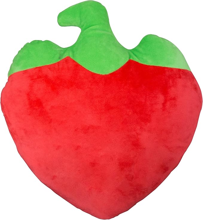 Scentco Smillows - Patented Gourmet Scented Stuffed Plush Pillows (Strawberry) - Accent, Throw, Decorative Pillows - Kids Room Decor, Gift for Kids