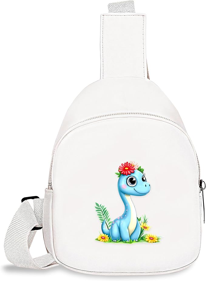 Dinosaur Mini Sling Bag, Crossbody Bag, Toddler Purse For Kids Girl, Birthday Gift For 4 5 6 7 8 9 10 11 12 Year Old Gifts For Daughter, Granddaughter, Sister, Niece!