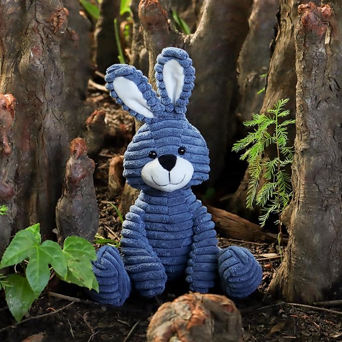 Apricot Lamb Toys Plush Corduroy Rabbit Bunny Stuffed Animal Soft Cuddly Perfect for Child (Corduroy Bunny)