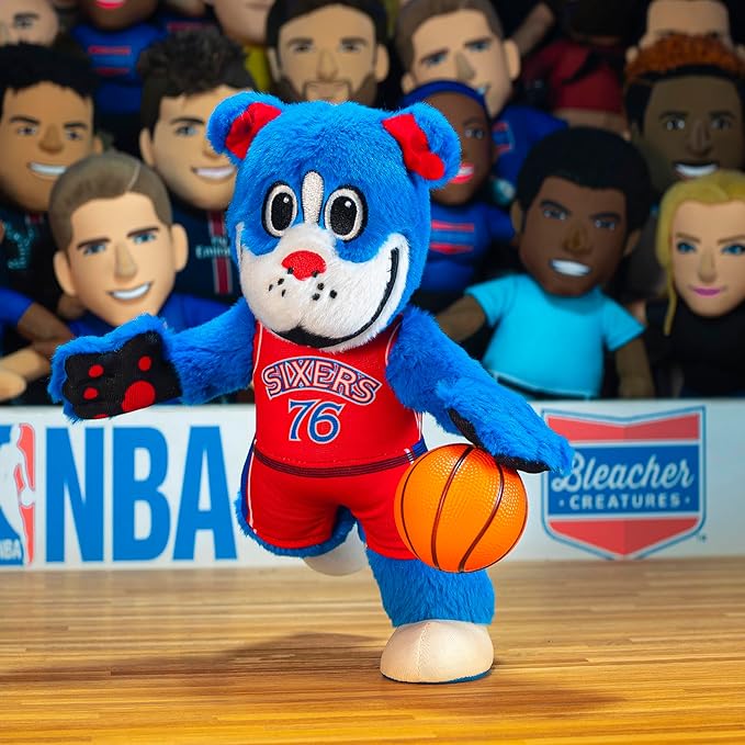 Bleacher Creatures NBA Unisex NBA 10-inch Mascot Plush Doll