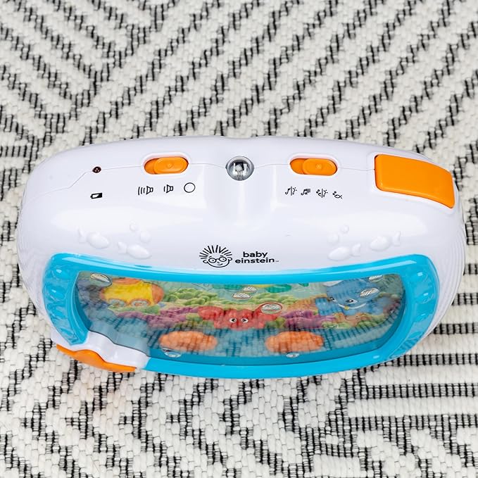 Baby Einstein Sea Dreams Soother Musical Crib Toy and Sound Machine, Newborn and up