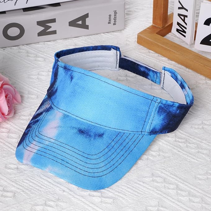 Marrywindix 1 Piece of Sport Wear Athletic Visor Sun Sports Visor Hat Visor Adjustable Cap for Women and Men