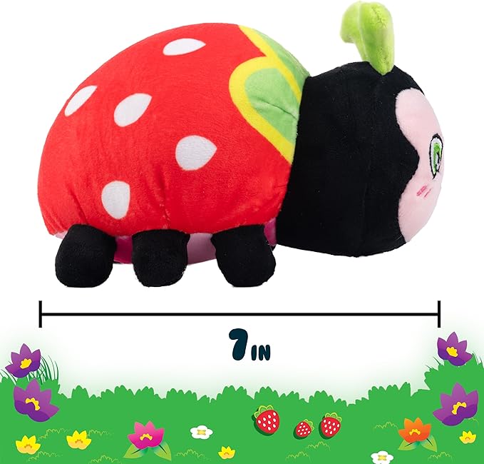 Scentco Snuggle Bugs (Ladybug)- Strawberry Scented Plush Toy - Gifts for Kids, Gift Guide, Aromatherapy