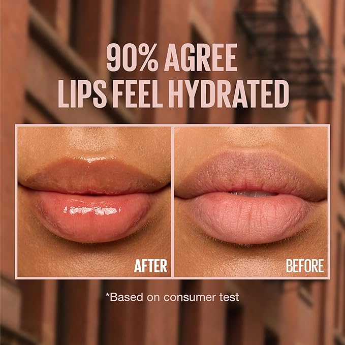 MAYBELLINE Lifter Gloss, Hydrating Honey'd Lip Gloss with Hyaluronic Acid, High Shine for Plumper Looking Lips, Maple, 1 Count