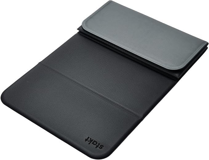 Stakt Foldable Yoga Mat Pro, 2 in 1 with Premium Textured Grip, Non Slip, Folding Exercise and Fitness Mat for Pilates, Strength Training, and High Impact Workouts