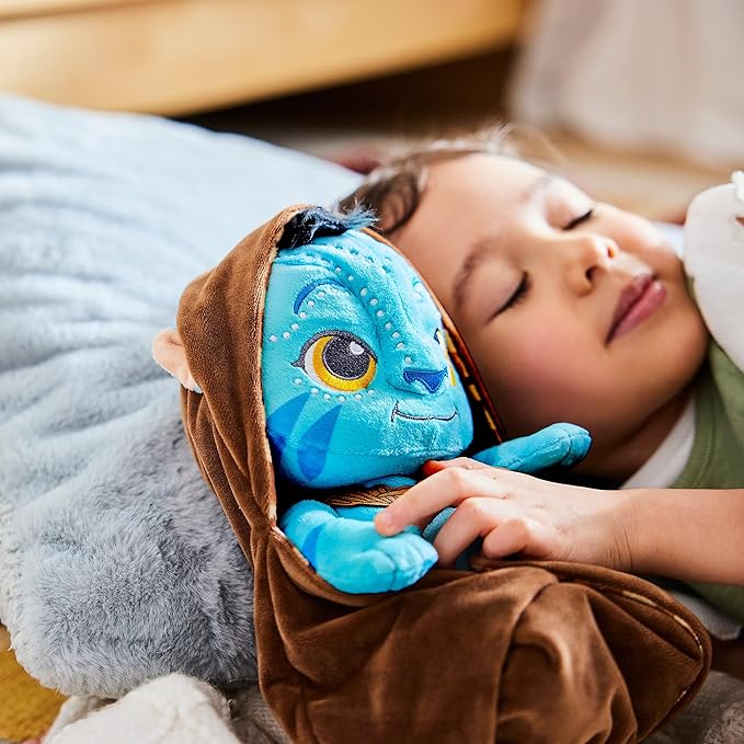 DISNEY STORE Official Babies Collection: Na'vi Plush in Swaddle with Detailed Plush Features - Official Soft Toy - Stuffed Animals for Babies - Perfect for Fans & Kids