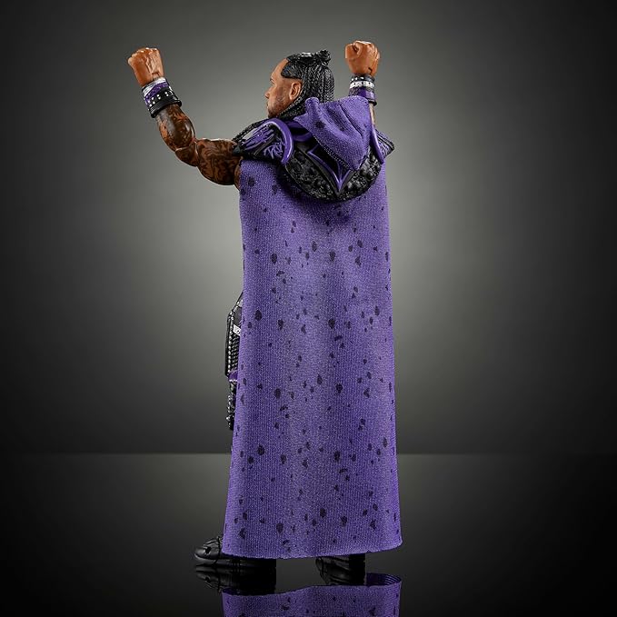 Mattel WWE Ultimate Edition Action Figure & Accessories, 6-inch Damian Priest Collectible Set, Swappable Heads & Hands, 30 Articulation Points