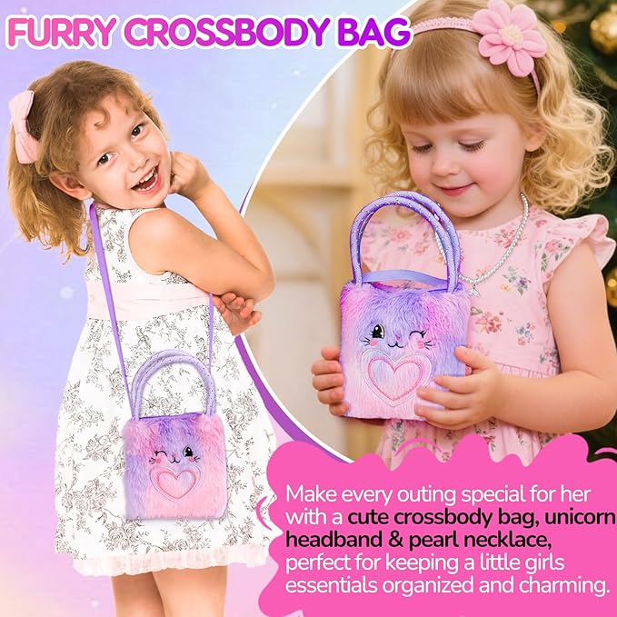 Mermaid Gifts for Girls Age 4-6 6-8, Surprise Toys for Girls Ages 6-7 8-10 with Light Up Star Pillow, Diary, Unicorn Headband & Sleep Mask, Birthday Gifts for 4 5 6 7 8 9 10 Year Old Girl Xmas Gift