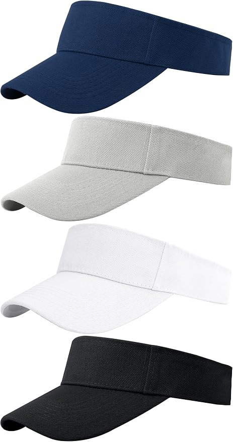 Sports Sun Visor Hats Adjustable Sun Visor Caps for Women and Men