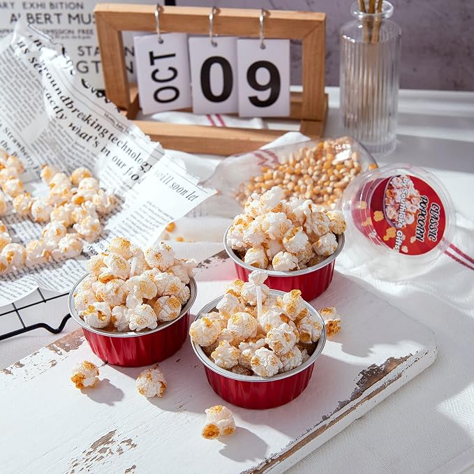 Popcorn Aromatherapy Scented Candle(Creamy)