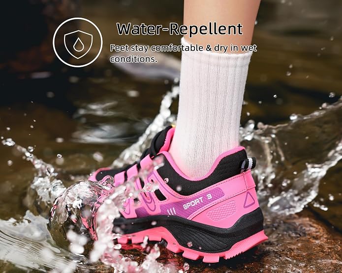 Women Hiking Shoes Casual Non-Slip Lightweight Comfortable Running Fashion Sneakers Walking Trekking Outdoor Shoes
