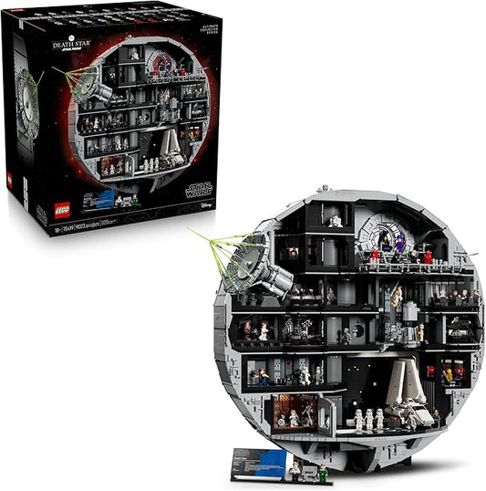 LEGO Star Wars Death Star Building Set for Adults, Ages 18+ - Collectible & Room Decor for Office, Bedroom, or Book Shelf - Fun Activity for Men, Women, & Movie Fans - Gift Idea for Birthdays - 75419