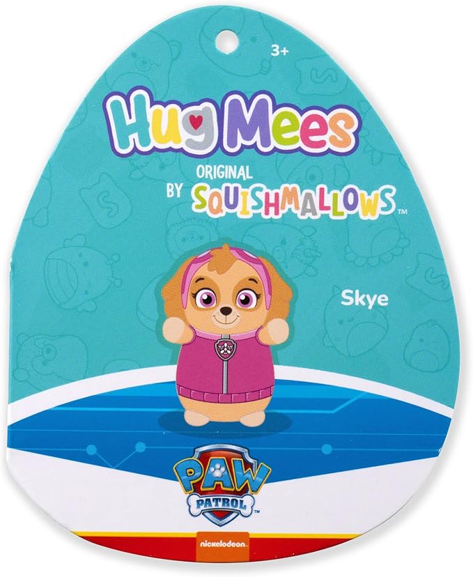 Squishmallows Original Paw Patrol 10in Skye HugMees – Ultrasoft Official Jazwares Plush (Medium-Sized)