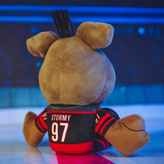 Bleacher Creatures Carolina Hurricanes Stormy 8" NHL Kuricha Mascot Sitting Plush - Soft Chibi Inspired Mascot