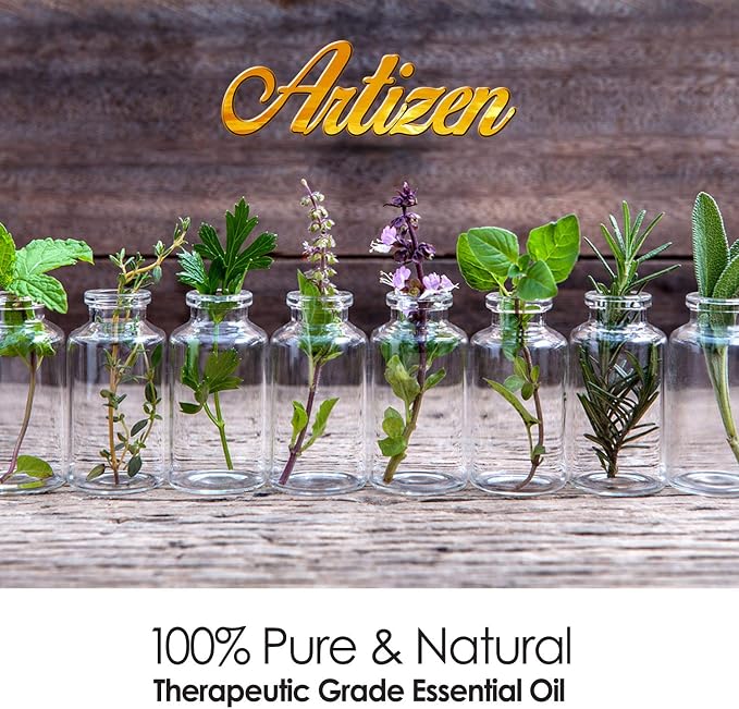 Artizen Wild Orange Essential Oil (100% Pure & Natural - Undiluted) Therapeutic Grade - Huge 2oz Bottle - Perfect for Aromatherapy, Relaxation, Skin Therapy & More!