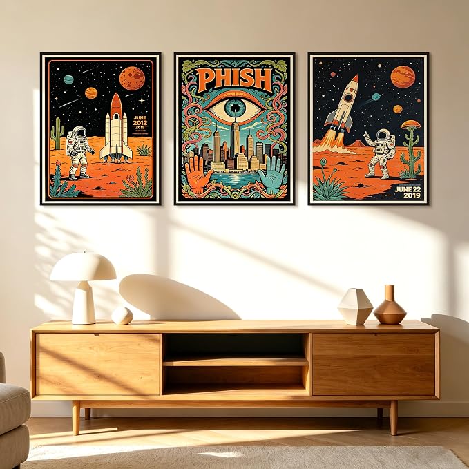 upsimples 22x28 Poster Frame, Easy Slide-In Assembly, Black, 3 Pack | Gallery Wall 22 x 28 Picture Frames Set for Family, Wedding, Christmas, Easy to Change Photos