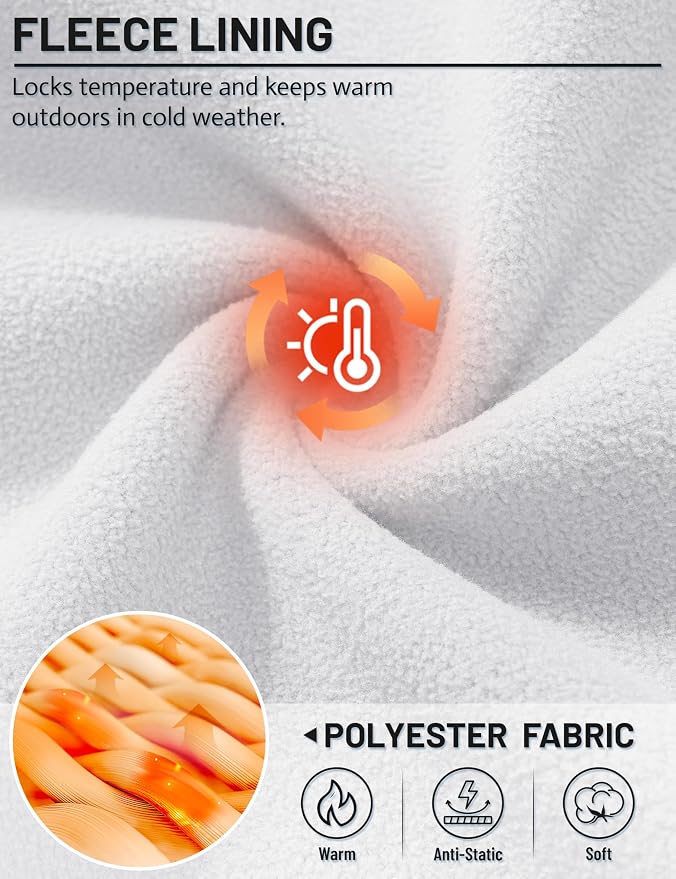 TACVASEN Women Polar Fleece Zip Up Vest with Pockets Lightweight Outerwear | Warm Thermal Sleeveless Jacket Suitable for Hiking Camping Travelling in Cool Autumn and Winter Weather