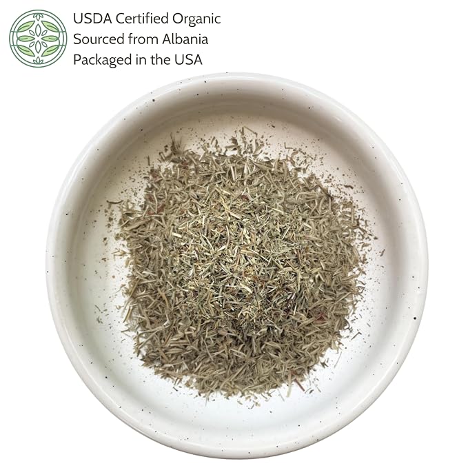 Organic Horsetail Herb 4 oz. (113g), USDA Certified Organic Cola de Caballo Hierba, Horse Tail Plant Tea, Shave Grass Loose Leaf for Hair Growth, Cut & Sifted