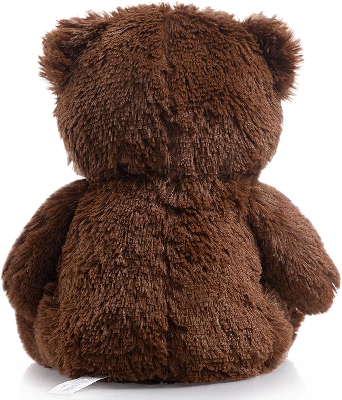 Super Color Teddy Bear Stuffed Animals Plush Toy for Children Girlfriend Family Congratulations Baby Shower Birthday Chocolate 14 inch