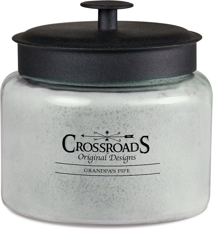 Crossroads Grandpa's Pipe Scented 4-Wick Candle, 64 Ounce