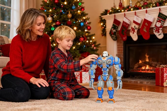 Action Figures Multi-Jointed Movable Robot Toy, Science Fiction Mecha Model Player Collection Model Multi-Articular Action Figures for Desktop Decorations