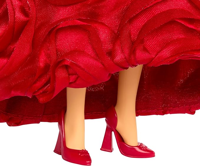 Mattel Disney Descendants: The Rise of Red – Queen of Hearts Fashion Doll with Movie-Inspired Royal Gown & Accessories, Includes Doll Stand