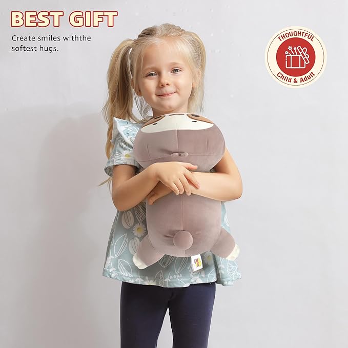 Onsoyours Original Weighted Sloth Plush, Cute 13.8"|1.8 Pound Hugging Sloth Weighted Stuffed Animal, Soft Collectible Plushies Pillow Toy Gift for Kids & Adults