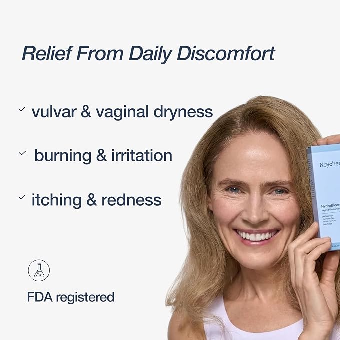 20mg Hyaluronic Acid Vulva Balm and Vaginal Moisturizing gel with Aloe Vera, Calendula, Vitamin E - Hormone-Free External & Internal Hydration for Menopause, Perimenopause. 1 fl oz