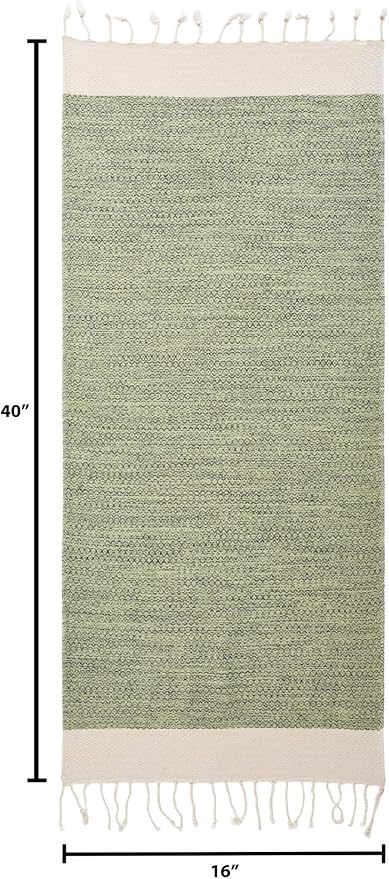 BAY LAUREL Turkish Hand Towel – Pack of 2 | Soft & Absorbent Decorative Towels for Bathroom, Hand, Face, Hair, Gym, Yoga, SPA, Kitchen & Tea | Boho Decor (Pistachio, Diamond 16x40 Inches (Set of 2)