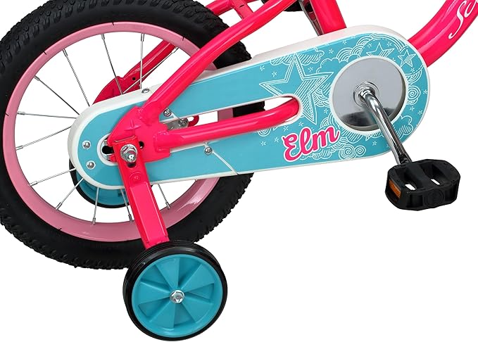 Schwinn Elm and Koen Bike or Balance Bike, 12-18 Inch Bike for Kids Ages 2-13, Black, Blue, Red, Teal, Pink or Purple, SmartStart Ergonomic Design, Adjustable Seat Grows with Child, Training Bicycle