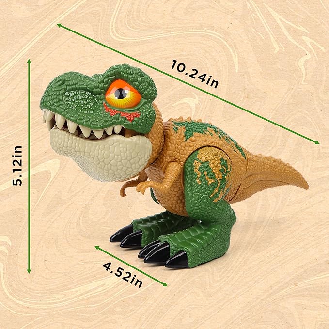 Dinosaur Toys for Kids Ages 3-7, Best Birthday Gifts for 3 4 5 6 7 Year Old Boys, Ideal Education Dino Toy with Mist Spray & Roaring Sounds
