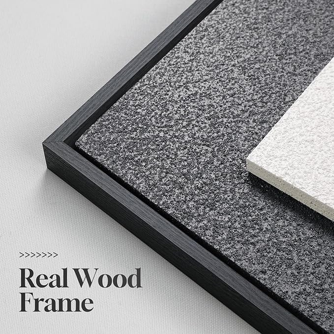 Large 3D Textured Framed Blue White Abstract Wall Art Set, 3 Piece 20x30 In | Solid wood frames, raised geometric reliefs, navy blue and ivory tones, modern wall decor for living room bedroom and office