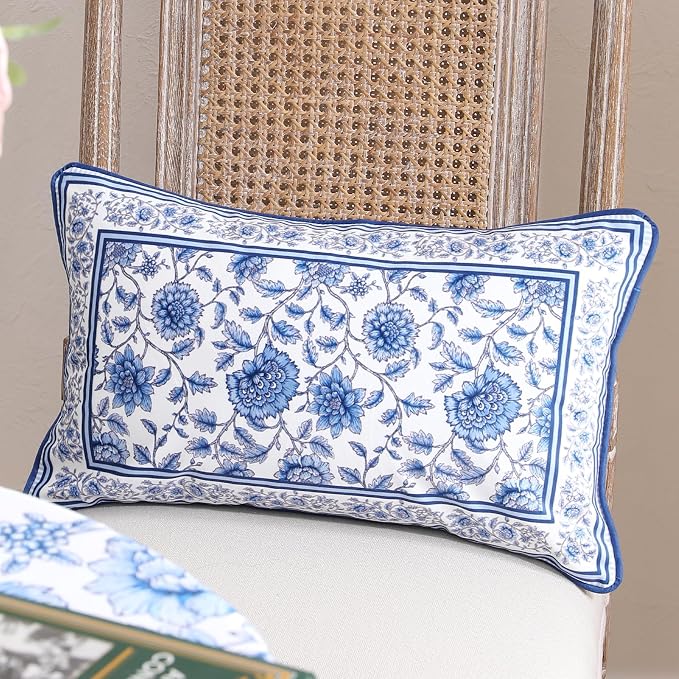Designer Vintage Velvet Throw Pillow Cover,20"x12"-BlueWilow | Pillow Cover,Concealed Zipper Design,Dragonfly Pattern,Sofas,Bedroom,Living Room,Lounge Chairs,All Season Home Decor
