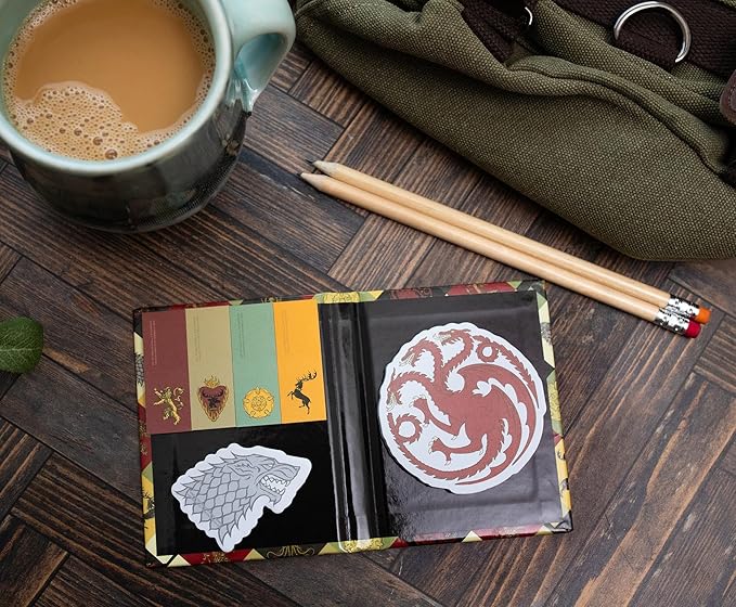 Game of Thrones Sticky Note and Tab Box Set | Notepad Stationery Paper, School and Office Supplies