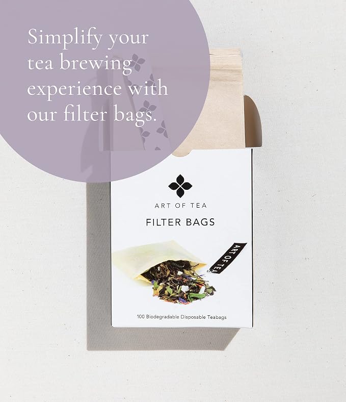 Art of Tea Earl Grey Creme 2.5oz Loose Leaf Tea in Reusable Tin, Premium Black Tea with Bergamot & Vanilla Cream Flavor, Smooth Caffeinated London Fog Tea, Gourmet Loose Tea