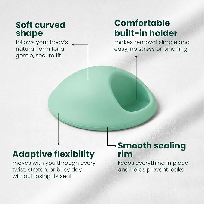 Shordy Reusable Menstrual Disc Set of 2 (Small & Large) Soft, Medical-Grade Silicone Period Discs with Easy-Grip Removal Leakproof 12-Hour Comfort Disco Menstrual – Alternative to Pads, Cups & Tampons