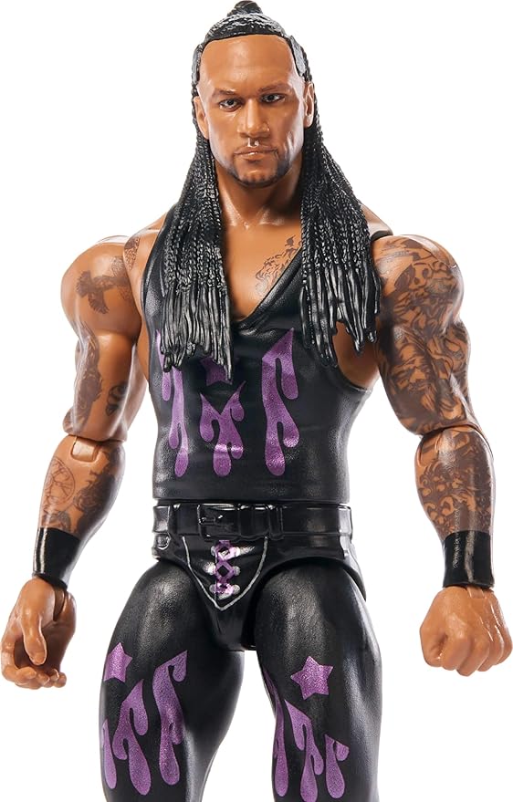 Mattel WWE Damian Priest Action Figure, Main Event Series #158, 6-inch Collectible Superstar with 14 Articulation Points & Life-Like Look